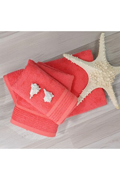 TEOHOMELİNENS Soft Textured Highly Absorbent Pomegranate Flower Bamboo Towel ...