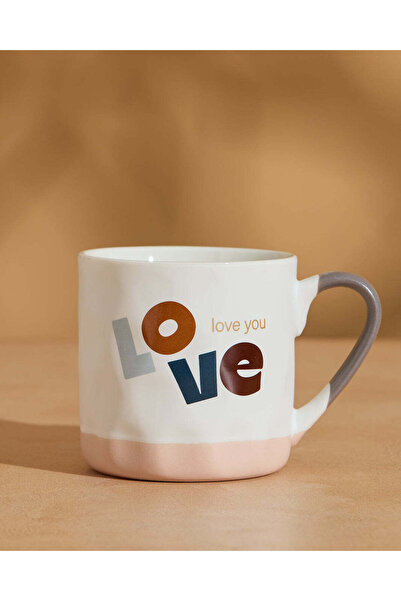 REDTAG كوب أبيض أحبك