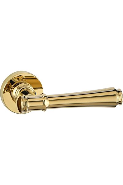 Milano Za Toma Gold Finish Door Handle, Durable Zinc Alloy Hardware with PVD ...