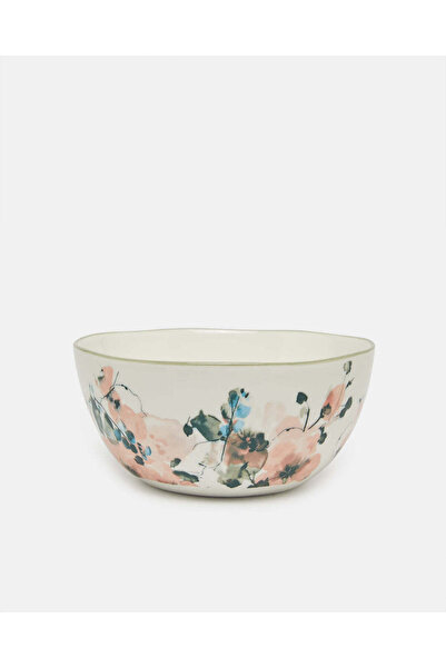 REDTAG وعاء مطبوع عليه زهور بيضاء