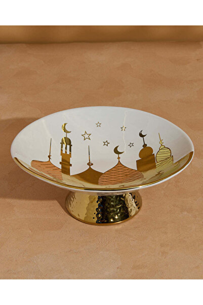 REDTAG Gold Footed Decorative Bowl