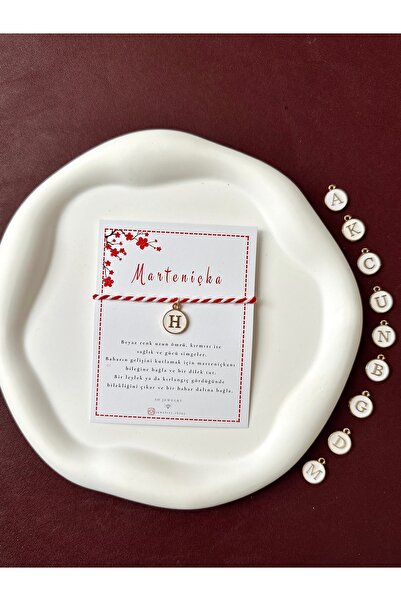 the canelif accessories سوار مارتينيشكا مع بطاقة - قابل للتعديل، تصميم خاص يج...