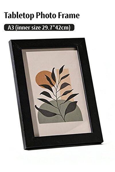 Generic Picture Frame Tabletop Photo Frame Horizontal and Vertical Format wit...