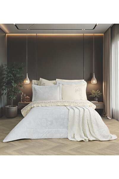 Bella Home 10 Piece Riva Luxury Dowry Set |   100% Cotton |   Stylish & Elega...