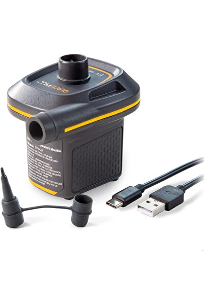Intex Mini Quick Fill Electric Air Pump with USB Port