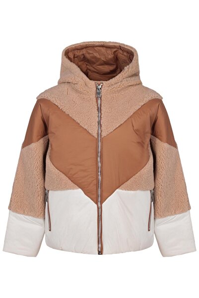 Civil Girls 10-13 Years Old Coat - Beige 12-13 Years Old