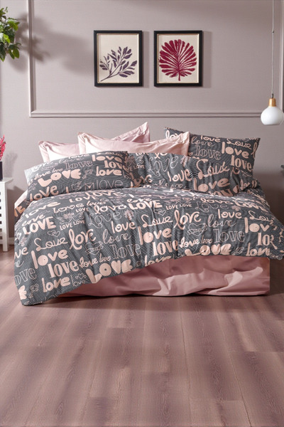 Minteks Daily Ranforce Çift Kişilik Nevresim Takımı