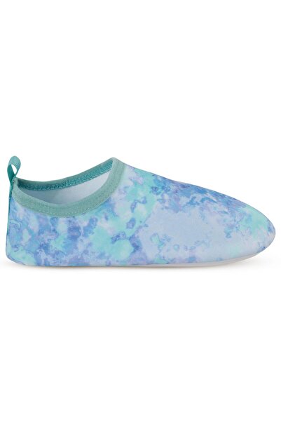 Civil Girls Batik Printed Sole Sea Shoes - Size 26-30 - Blue Size 28