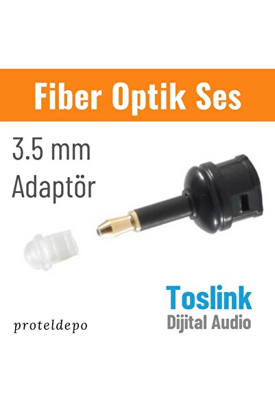 IRENIS Fiber Optik Toslink Ses Kablo için 3.5mm Dönüştürücü