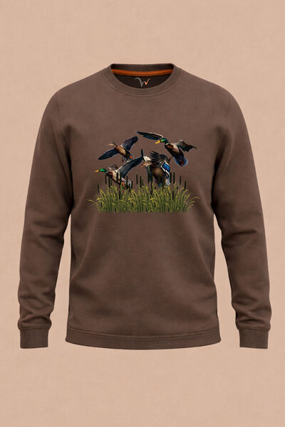 WİDİ سترة شتوية للصيد والصيد بالبندقية مطبوعة من القطن بنسبة 100%، مقاس عادي،...