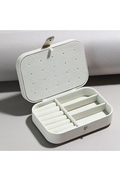 OEM Multifunctional Jewelry Storage Box, 16.5 x 11.5cm, white