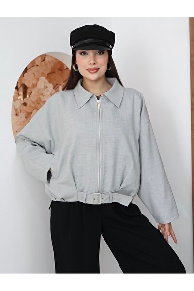 Ekim Store Belted Bomber Jacket