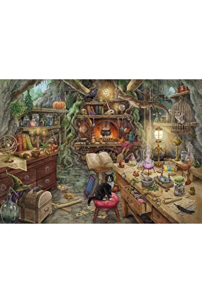 RAVENSBURGER 759 Parça The Witches Kitchen Puzzle
