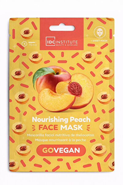 IDC Institute قناع الوجه النباتي برائحة الخوخ