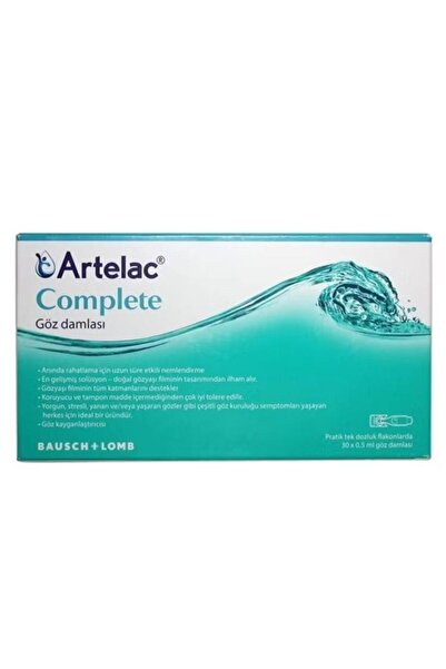 Bausch & Lomb Artelac Complete 30 Flakon 0,5 ML