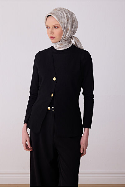 Belli Eșarfă bej cu model floral, 100% mătase twill 4319-83