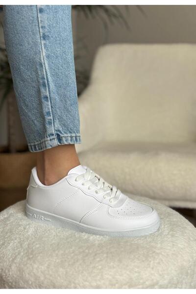 Air Sneaker Spor Ayakkabı Comfortable Kadın-Erkek Günlük Beyaz