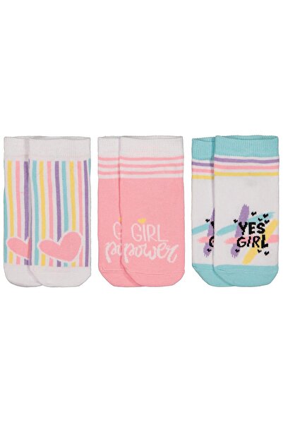 Civil Girls YES 3-пакет чорапи за момичета на възраст 2-12 години - Стандартн...