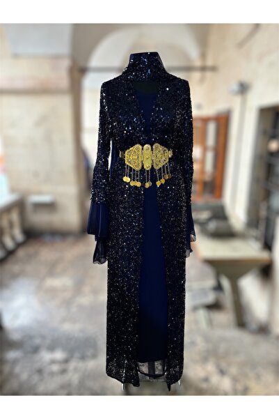 MODA Yöresel Kaftan Abiye Şal Ve Kemer Dahil