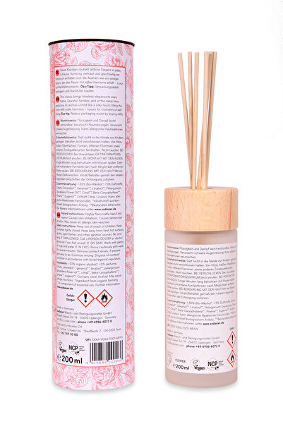 Sodasan 100% NATURAL ROOM FRAGRANCE - FLOWER 200ML