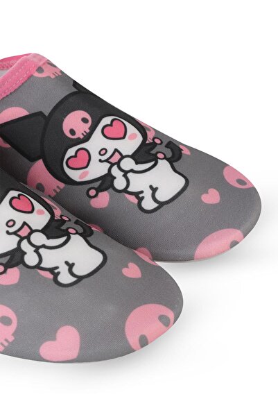 kuromi Pantofi de mare cu talpă imprimată, mărimea 32-36 - Gri 33