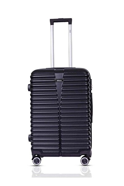 Mnuk Destiny Checked Luggage | Hardside Soft Handle Trolley |Double 360° 8 Wh...