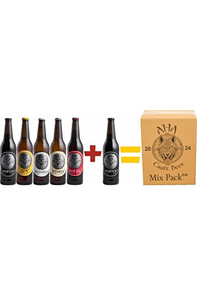 AHA CRAFT BEER Mixpack Aha Craft Beer - Craft Beer (5+1) Promotional Offer 6x...
