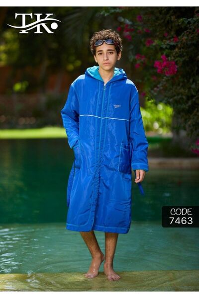 SPEEDO Waterproof swim robe lined with a towel inside