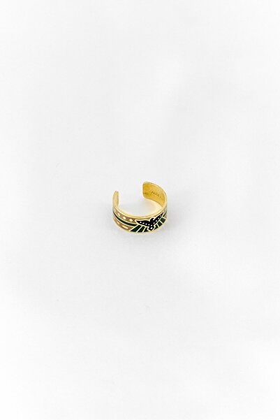 Alex and Ani Women Stainless Steel Infusion Adjustable Ring, Gold Combo