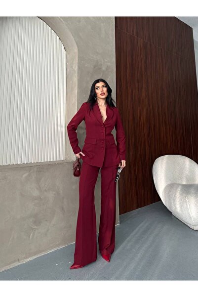 Ekim Store Button Detailed Double Blazer Suit