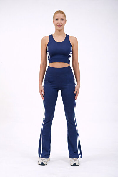 Vanz V107 Çift Beyaz Şerit Detaylı Atlet