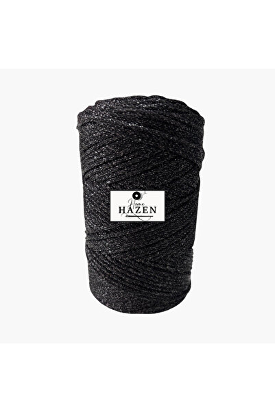 Hazen Home 2 mm Glitter Polyester Macrame Cord 200 Gr 260 m – Macrame & Bag C...