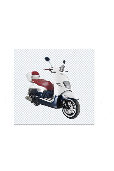 Arora Malibu Pro 125 cc Su Soğutmalı Scooter Beyaz Lacivert