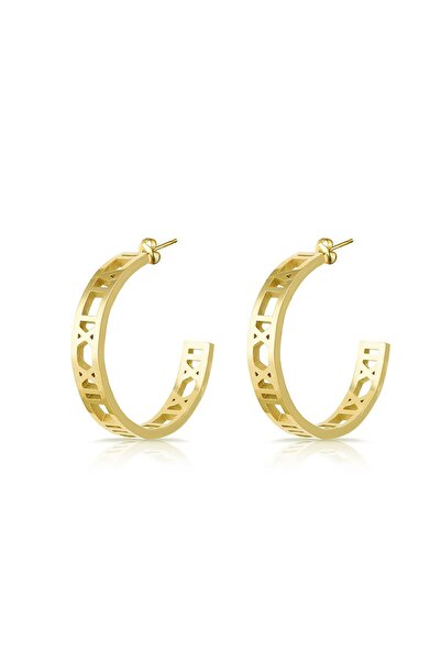 Necati Gün Freelook Frj.3.5005.2 Women's Steel Earrings