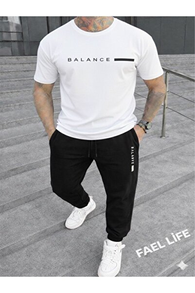 FAEL LİFE SET BALANCE HOPPERSHIRT ȘI PANTALONI DE TRENING CU TĂIȘ LARG PENTRU...