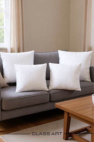 classart وسادة داخلية فائقة الامتلاء ومضادة للاتساخ، عبوة من 4 قطع