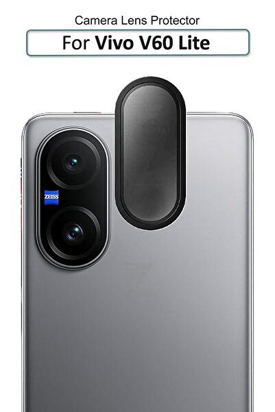 Generic Vivo V60 Lite - Premium Camera Lens Protector - Black
