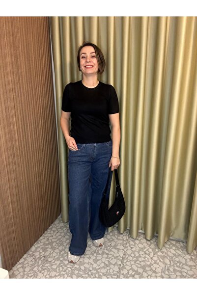 MU&ME BOUTİQUE Sweater Circular Neck Short Sleeves