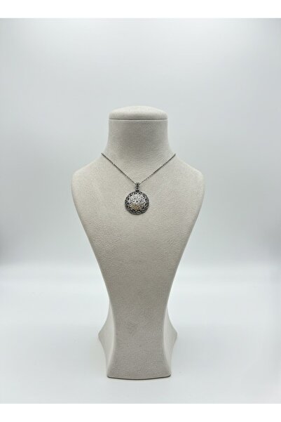 SADIKVANSAVAT Van Savatlı Özel El İşçiliği Selçuklu Motif Detaylı Gümüş Kolye