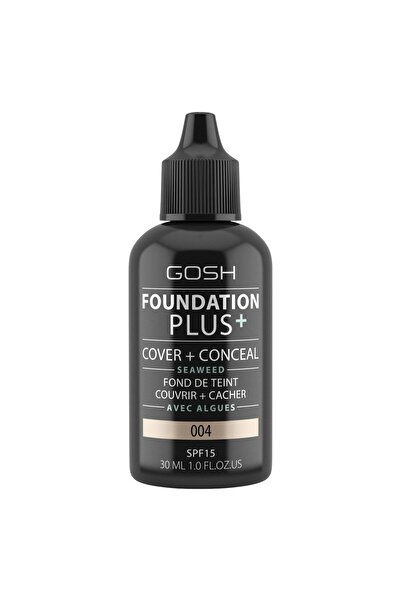 GOSH , Foundation Plus+, Cover & Conceal, Liquid Foundation, 004, , SPF15, 30 ml