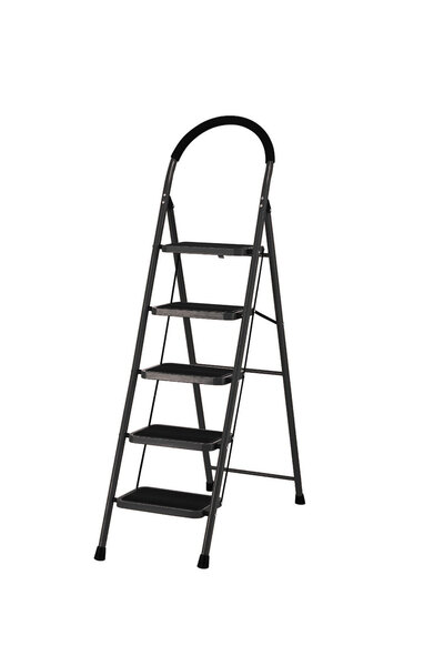 Axis سلم منزلي قابل للطي متعدد الاستخدامات مزود بمانع الانزلاق