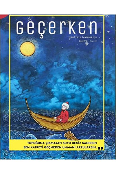 Türkiye Diyanet Vakfı Yayınları Geçerken Dergi 65.Sayı Şubat 2026