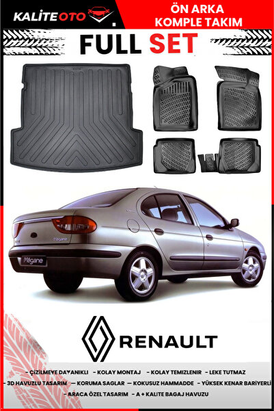 OTOEXPRESS Renault Megane 1 Sedan 1998 Model 4D Bagaj Ve Pro Serisi Havuzlu P...