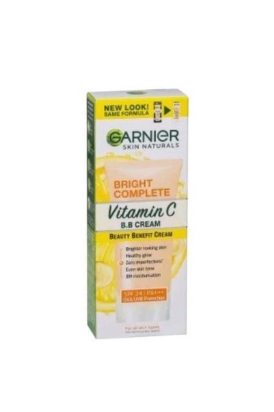 Garnier كريم بي بي برايت كومبليت بفيتامين سي 18 غرام