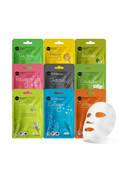 Celavi Cosmetics قناع الوجه الورقي من سيلافي إيسنس، منتجات العناية بالبشرة ال...