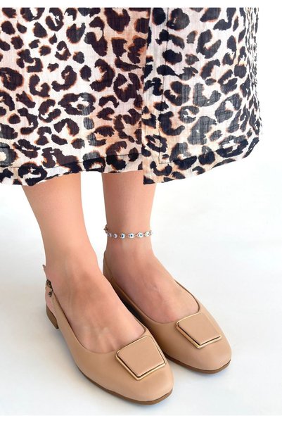 Generic Brand Canka Nude Skin Ballerina Shoes