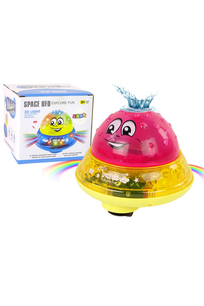 Three top online Water Ball UFO Diodes Happy Music Pink