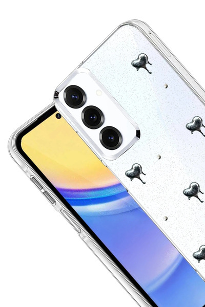 NewFace KRYBCTH Samsung Galaxy S23 FE Fiyonk Desenli Kapak - (115211) Desen 1
