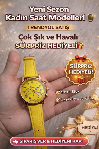 HAYATINIZI KOLAYLAŞTIRIN Zamansız Şıklık: Kadın Saat Modelleri