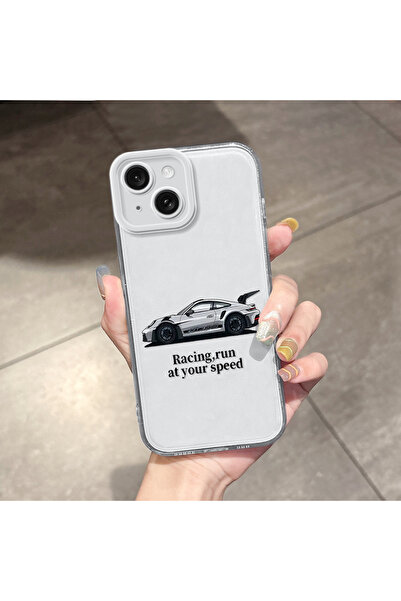 Hontinga حافظة هاتف آيفون 15 متوافقة مع حماية الكاميرا الشفافة، حافظة هاتف من...